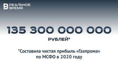 Александр Иванников - «Газпром» в «коронавирусный» год получил 135,3 млрд рублей чистой прибыли — это много или мало? - realnoevremya.ru