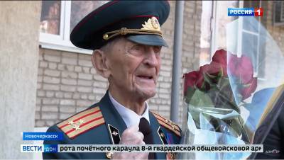 В Новочеркасске вековой юбилей отметил ветеран ВОВ Борис Туманов - dontr.ru - Новочеркасск