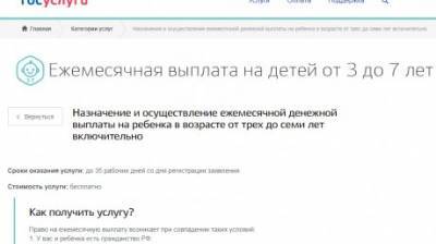 Минцифры сообщило о старте приема новых заявлений для получения денег на детей - penzainform.ru