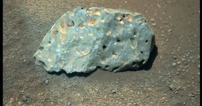 В NASA исследуют "странный камень" с Красной планеты - tsn.ua