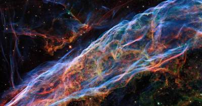 NASA показало огромный остаток сверхновой, взорвавшейся тысячи лет назад - klops.ru