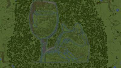 Игрок Minecraft создал невероятный портрет с помощью системы каналов и ведра воды: видео - 24tv.ua