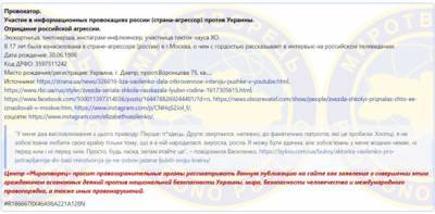 Блогера из Днепра Лизу Василенко внесли в базу "Миротворца" - goodnews.ua - Москва