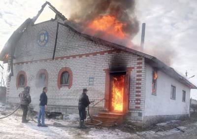 В Касимовском районе сгорела общественная баня - ya62.ru - Рязанская обл. - район Касимовский