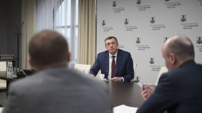 Михаил Мишустин - Валерий Лимаренко - Губернатор встретился с инвестором нового сахалинского порта - sakhalin.info