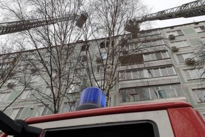Пожар произошел на северо-востоке Москвы - vm.ru - Москва