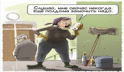 Анна Попова - Светлана Разворотнева - О пользе и вреде мытья полов - mirnov.ru - Дома