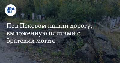 Под Псковом нашли дорогу, выложенную плитами с братских могил - ura.news - Москва - Псковская обл. - Псков