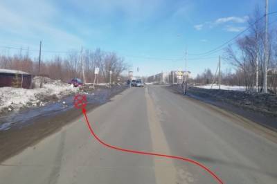В Печоре ВАЗ въехал в дорожный знак и опрокинулся - bnkomi.ru - респ. Коми - Сыктывкар