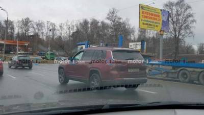 В Подмосковье сфотографирован новый Jeep Grand Cherokee - usedcars.ru - Московская обл.