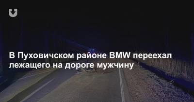 В Пуховичском районе BMW переехал лежащего на дороге мужчину - news.tut.by - район Пуховичский