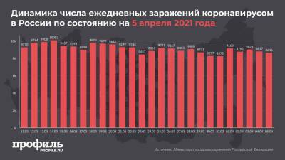 За сутки в России выявили 8646 новых случаев COVID-19 - profile.ru - Москва - Россия - Санкт-Петербург - Московская обл.