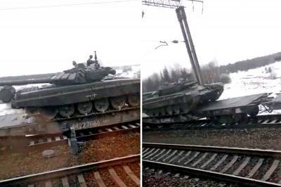 Танки из Сибири идут к украинской границе - topcor.ru - Кемеровская обл. - Воронежская обл. - Югра