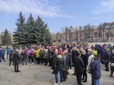 Протесты против локдауна в Полтаве: предприниматели боятся удара по бизнесу – фото - 24tv.ua - Полтава - Новости