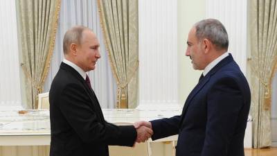 Владимир Путин - Никол Пашинян - Путин и Пашинян обсудят решение проблем в Нагорном Карабахе - iz.ru - Израиль - Азербайджан
