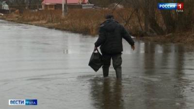 Своя Венеция. В Тульской области зафиксировали пик паводка - vesti.ru - Тула - Тульская обл. - район Киреевский