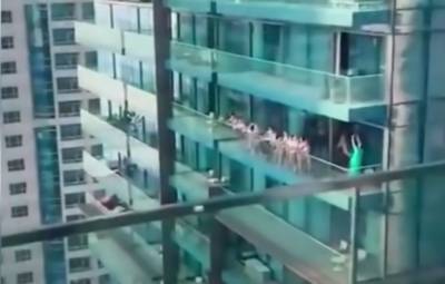 В Дубае за голую фотосессию на балконе задержано 40 человек - ivbg.ru - Дубаи