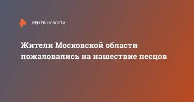 Жители Московской области пожаловались на нашествие песцов - ren.tv - Москва - Московская обл. - Московская область