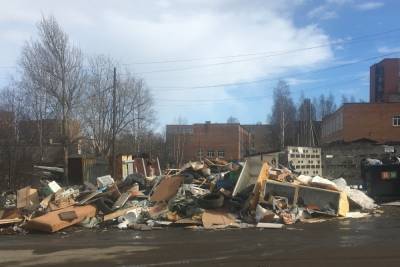 Петрозаводчане пожаловались на масштабную уличную свалку - karel.mk.ru - Петрозаводск - республика Карелия