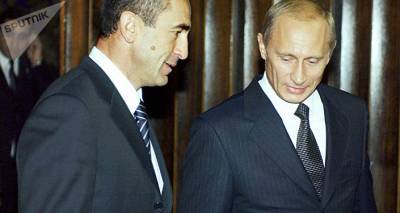 Владимир Путин - Роберт Кочарян - Кочарян и Путин пообщались в Москве - ru.armeniasputnik.am - Москва