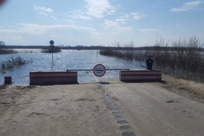 6 апреля под Рязанью перекрыли автодорогу из-за паводка - rzn.mk.ru - Рязань
