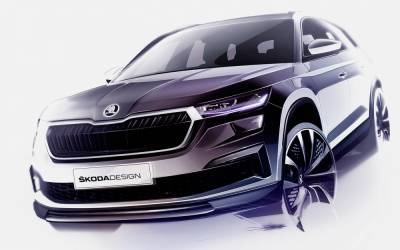 Skoda показала на видео оптику обновленного кроссовера Kodiaq 2022 года - avtonovostidnya.ru