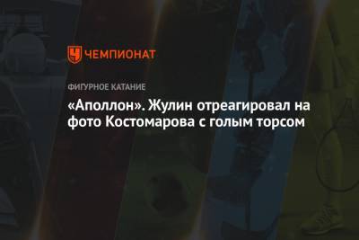 Регина Тодоренко - Роман Костомаров - Александр Жулин - «Аполлон». Жулин отреагировал на фото Костомарова с голым торсом - championat.com