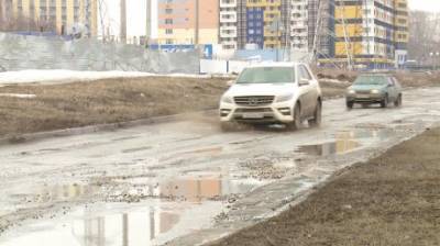 Дорога на проспекте Строителей снова покрылась ямами - penzainform.ru