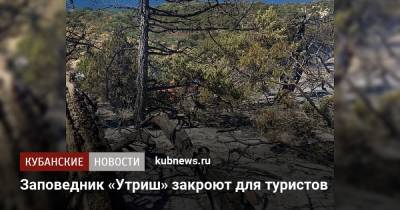 Заповедник «Утриш» закроют для туристов - kubnews.ru - Анапа - Краснодарский край
