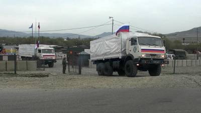 Российские миротворцы доставили 145 т гуманитарного груза в Кельбаджар - iz.ru - Азербайджан - район Аскеранский