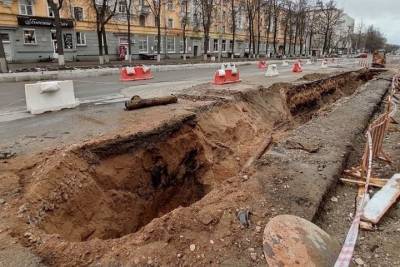 Псковский «Горводоканал» начал масштабные работы на Октябрьском проспекте - mk-pskov.ru - Псков