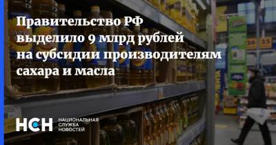Михаил Мишустин - Правительство РФ выделило 9 млрд рублей на субсидии производителям сахара и масла - nsn.fm