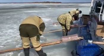 На реках Вологодчины взрывают лед - vologda-poisk.ru - Вологодская обл. - Вологда