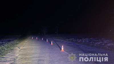 Не заметил на ночной трассе: на Львовщине водитель микроавтобуса насмерть сбил мужчину – фото - 24tv.ua - Тернополь - район Золочевский