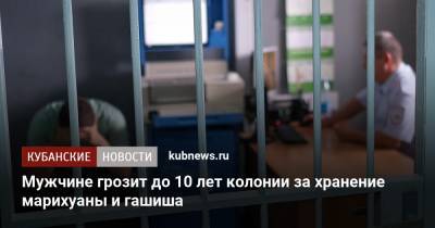 Мужчине грозит до 10 лет колонии за хранение марихуаны и гашиша - kubnews.ru - Краснодарский край - район Туапсинский
