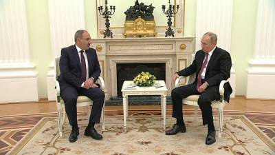 Владимир Путин - Дмитрий Песков - Никол Пашинян - Песков рассказал, о чем поговорят Путин и Пашинян - vesti.ru