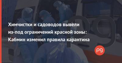 Химчистки и садоводов вывели из-под ограничений красной зоны: Кабмин изменил правила карантина - thepage.ua