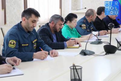 В Хасавюрте обсудили подготовку к пропуску паводковых вод - mirmol.ru - Хасавюрт