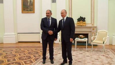 Владимир Путин - Никол Пашинян - Пашинян предложил России построить новую АЭС в Армении - vesti.ru