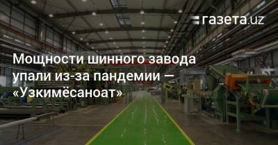Мощности шинного завода упали из-за пандемии — «Узкимёсаноат» - gazeta.uz - Узбекистан - Япония - Голландия