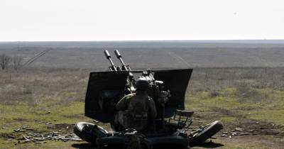 Военные на Донбассе учились поражать воздушные цели зенитками ЗУ-23-2 (фото) - focus.ua - Донбасс