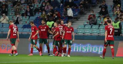 Федор Смолов - Кирилл Заика - "Локомотив" вышел в полуфинал Кубка России благодаря дублю Смолова - reendex.ru - Москва - Сочи