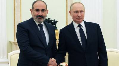 Владимир Путин - Никол Пашинян - Пашинян назвал переговоры с Путиным очень эффективными - gazeta.ru