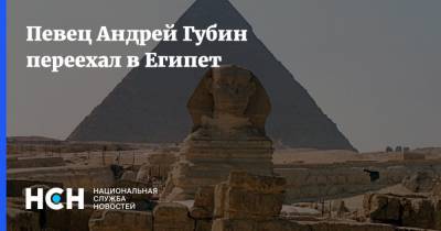Андрей Губин - Певец Андрей Губин переехал в Египет - nsn.fm - Москва - Египет - Уфа