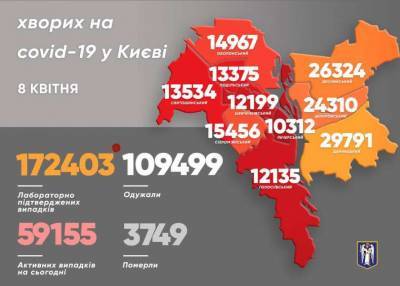 В Киеве сохраняется высокая смертность от коронавируса - lenta.ua - Киев - Голосеевск