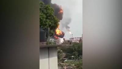 На НПЗ на востоке Мексики произошел пожар после нескольких взрывов - piter - Москва - Мексика