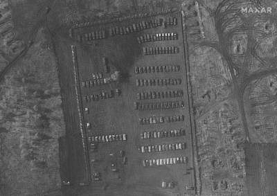У границы с Украиной засняли новый военный лагерь РФ - news.bigmir.net - Россия - Украина - Воронежская обл.