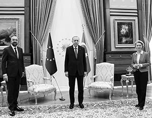 Тайип Эрдоган - Мевлюта Чавушоглу - Шарль Мишель - Главу Еврокомиссии унизили в Анкаре - newsland.com - Турция - Анкара - Ляйен