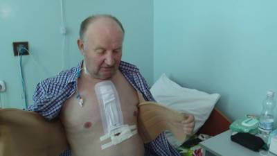 От всего сердца: пациент, которому сделали операцию во время пожара, благодарит врачей - vesti.ru - Амурская обл. - Благовещенск