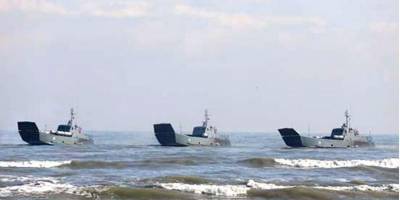 Владимир Зеленский - РФ перебрасывает в Черное море десантные и артиллерийские суда Каспийской флотилии - nv.ua - Литва - Черное Море